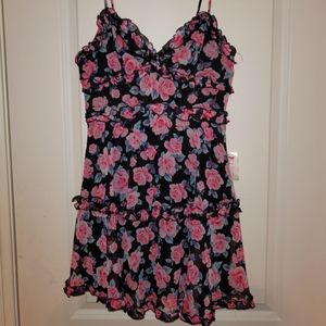 NWT, B.Darlin, 3/4 Juniors, Rose Dress